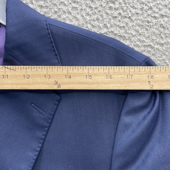 Bespoke 100% Wool Suit Men's 42R Blazer 34x29* Dress Pants Tailor-Made Business - Picture 3 of 16